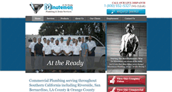 Desktop Screenshot of minutemanplumbingservices.net